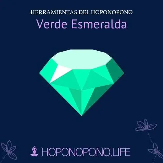 hooponopono verde esmeralda
