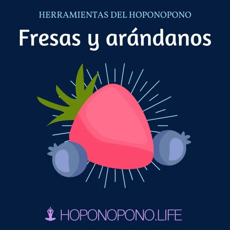 fresas y arandanos hooponopono
